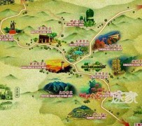 南宁景点地图(长沙景点地图)